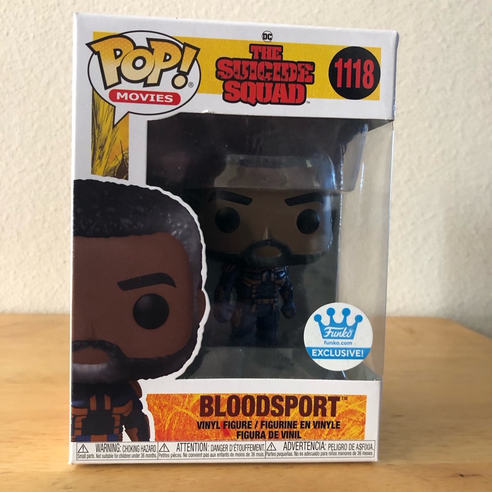 Funko Pop Bloodsport 1118 Figure The Suicide Squad DC Limited Edition New w/ Box